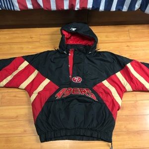 San Francisco 49ers Starter Jacket sz XL